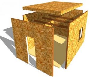 Цена СИП панели для строительства дома по СИП